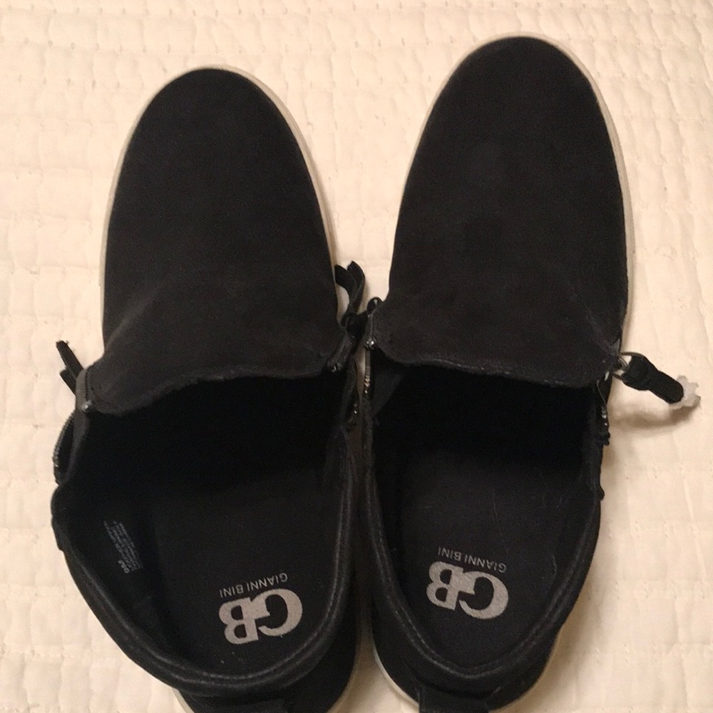 Black sneakers